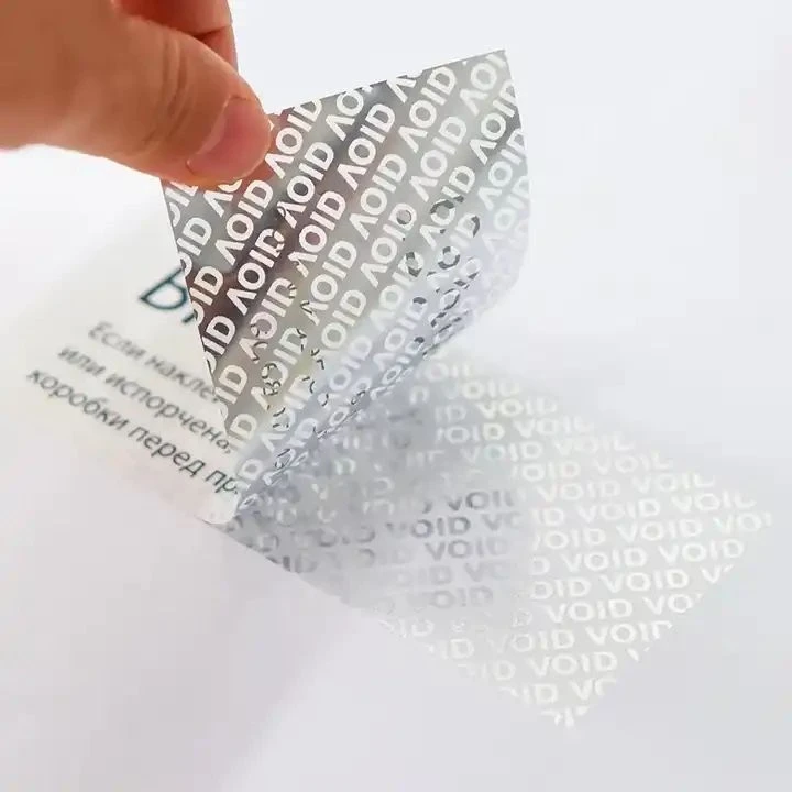 Partial Transfer Tamper Evident Stickers 1 Partial Transfer Tamper Evident Stickers 1