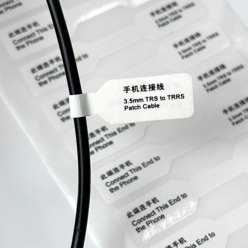 Wrap-around Cable Labels factory